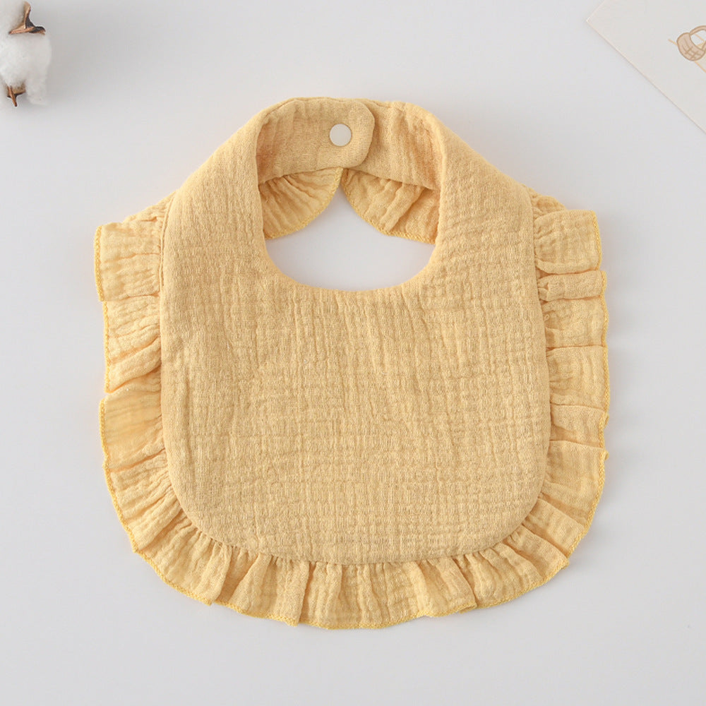 Lace Ruffled  Bib