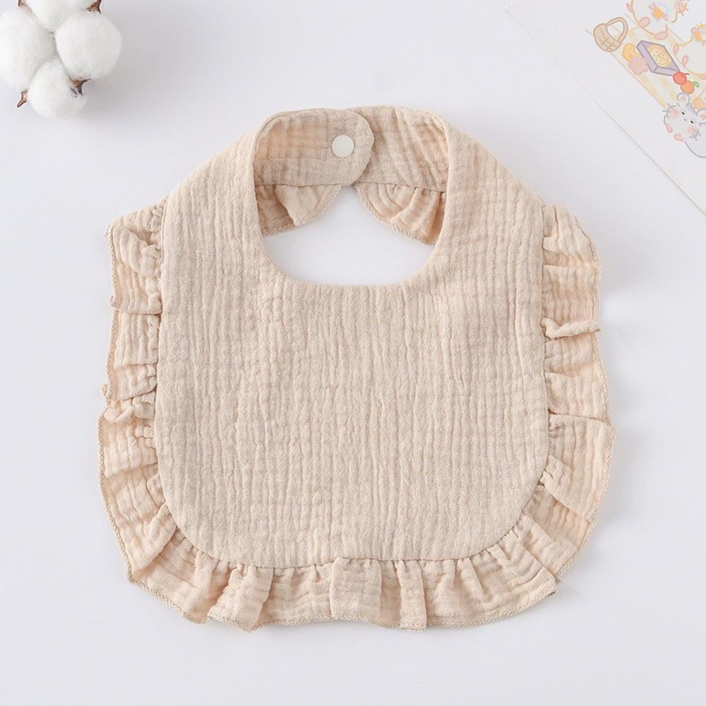 Lace Ruffled  Bib