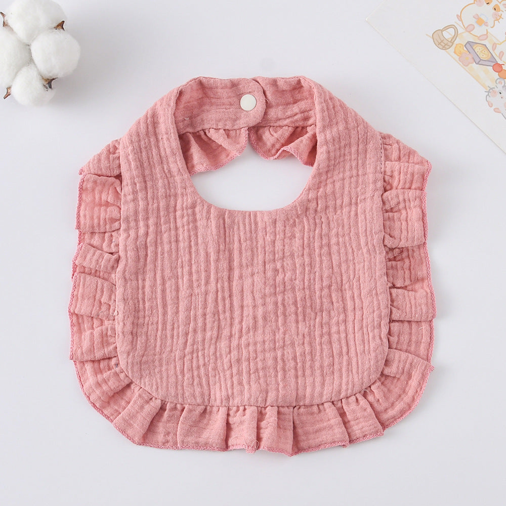 Lace Ruffled  Bib