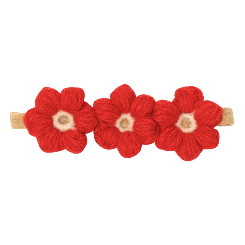 Handmade Wool Knitted Hair Clip