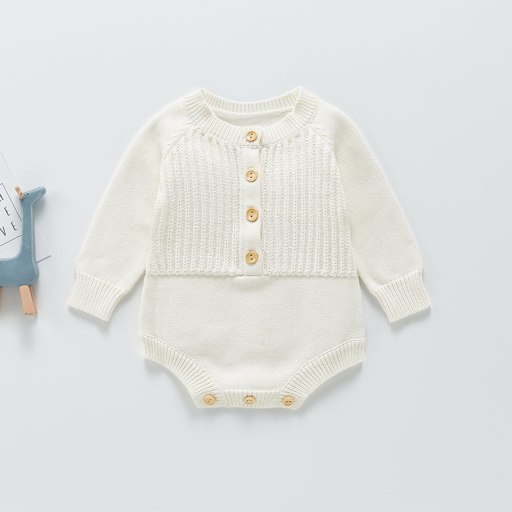 Knitted Sweater Nordic Style One-piece