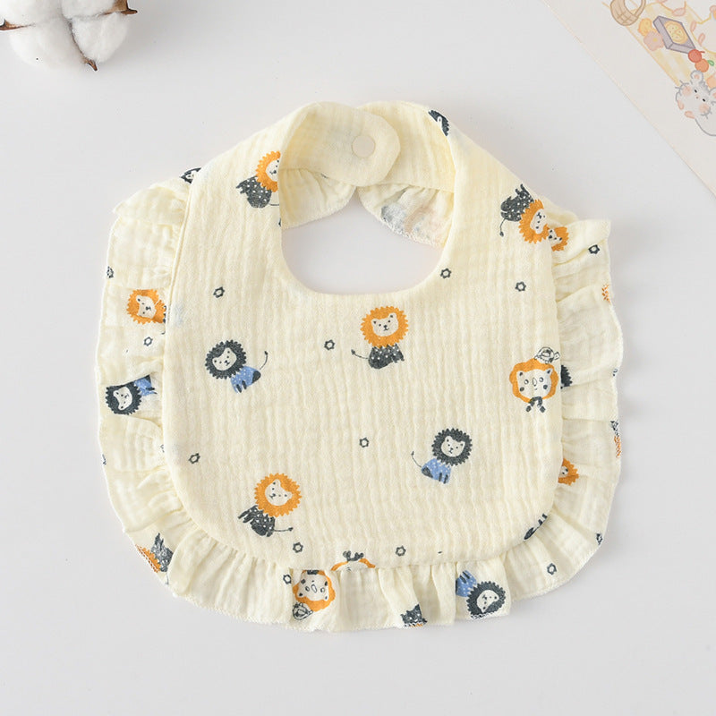 Lace Ruffled  Bib