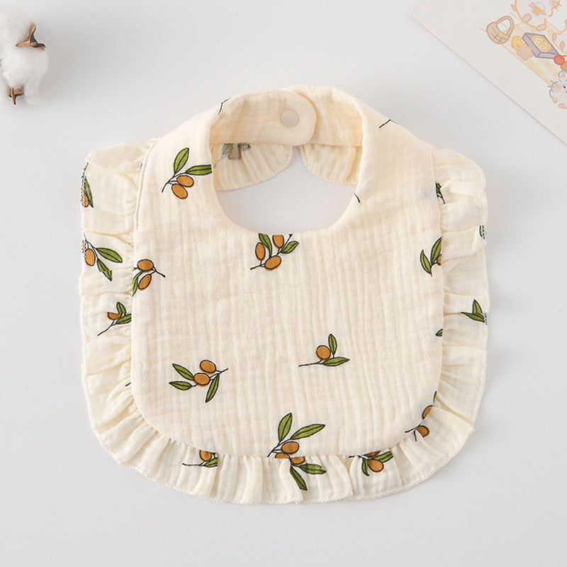 Lace Ruffled  Bib