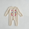 Handmade Embroidery Knitted Jumpsuit