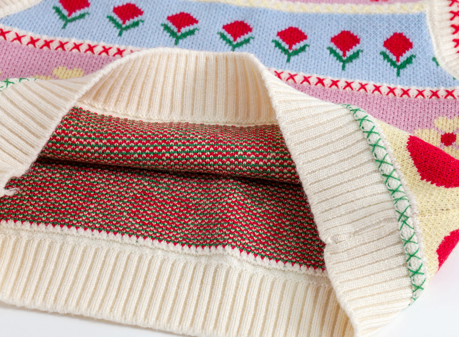 Tank Top With Foreign Sweaters