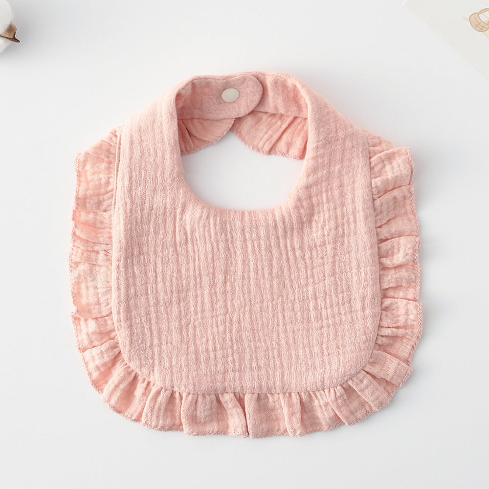 Lace Ruffled  Bib