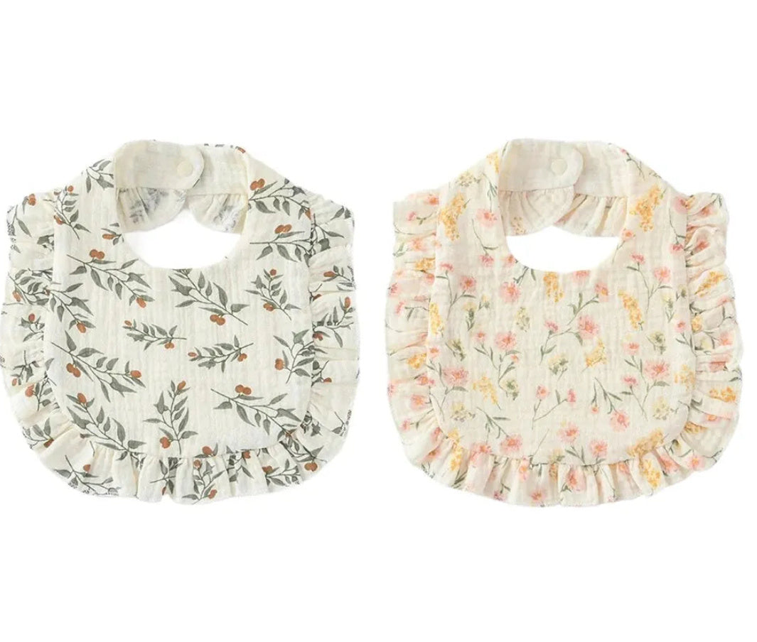 Lace Ruffled  Bib