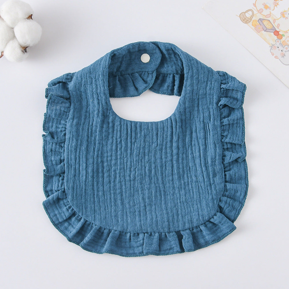 Lace Ruffled  Bib