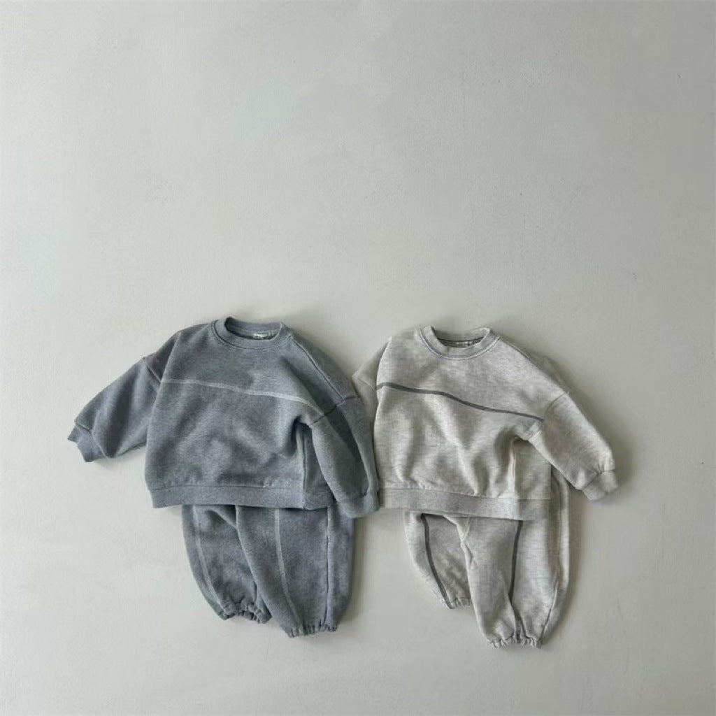 Sweatshirt And Sweatpants Set