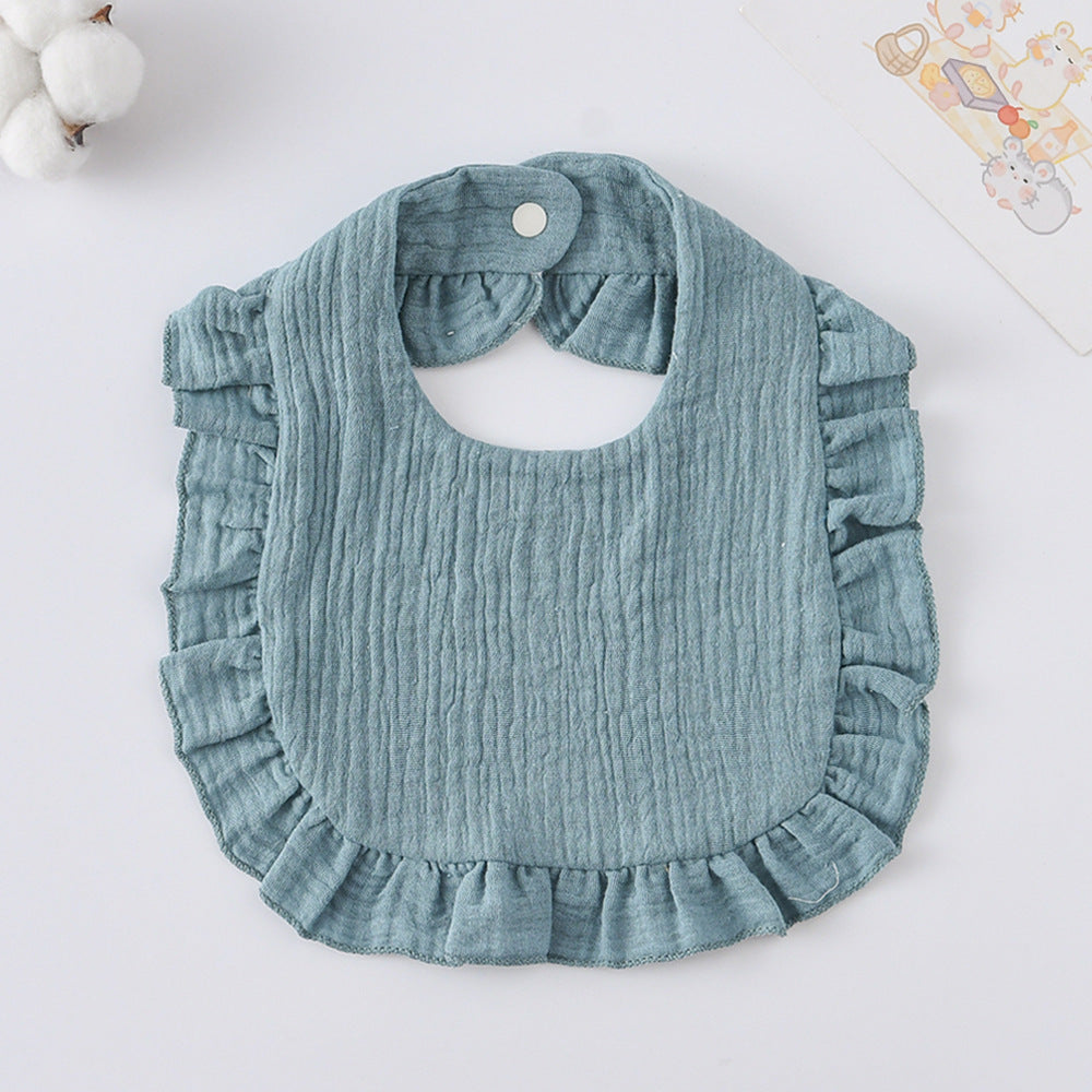 Lace Ruffled  Bib