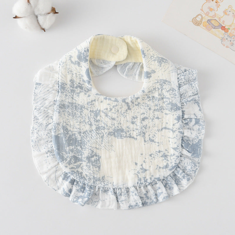 Lace Ruffled  Bib
