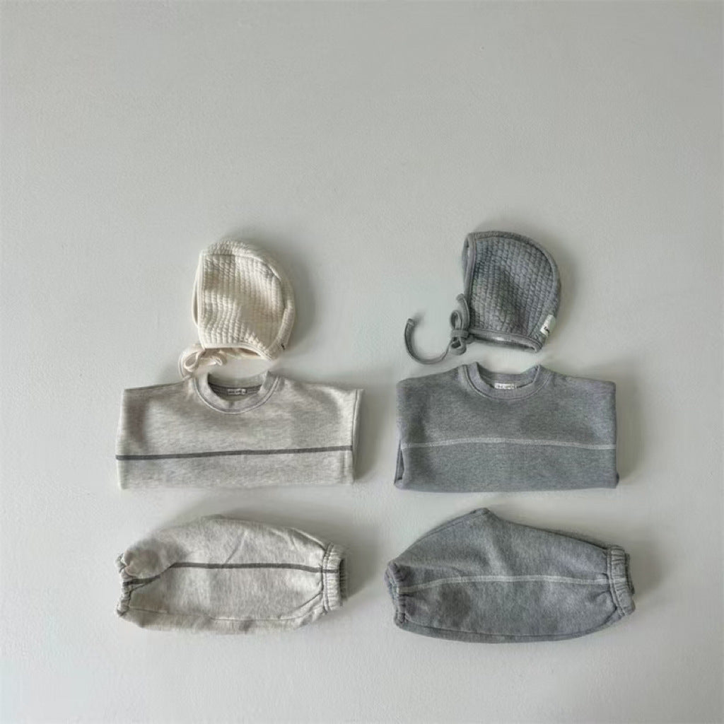 Sweatshirt And Sweatpants Set