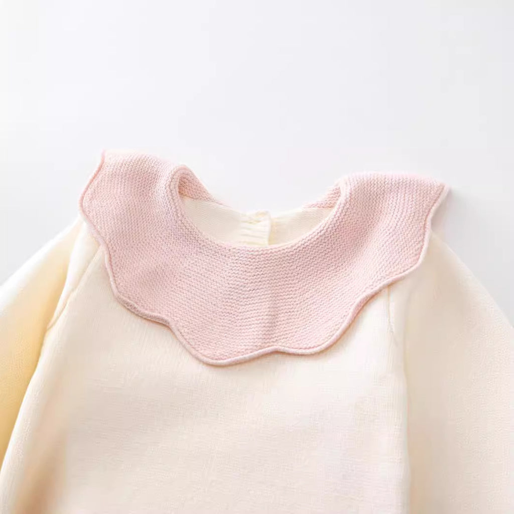 Long Sleeve Triangle Jumpsuit Romper