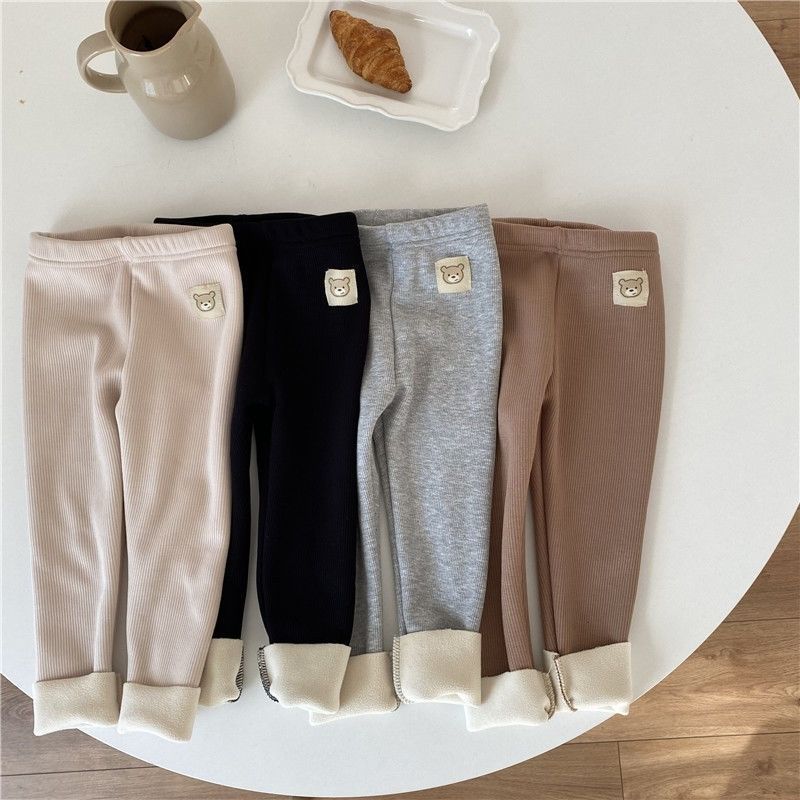 Single-layer Fleece-lined Leggings