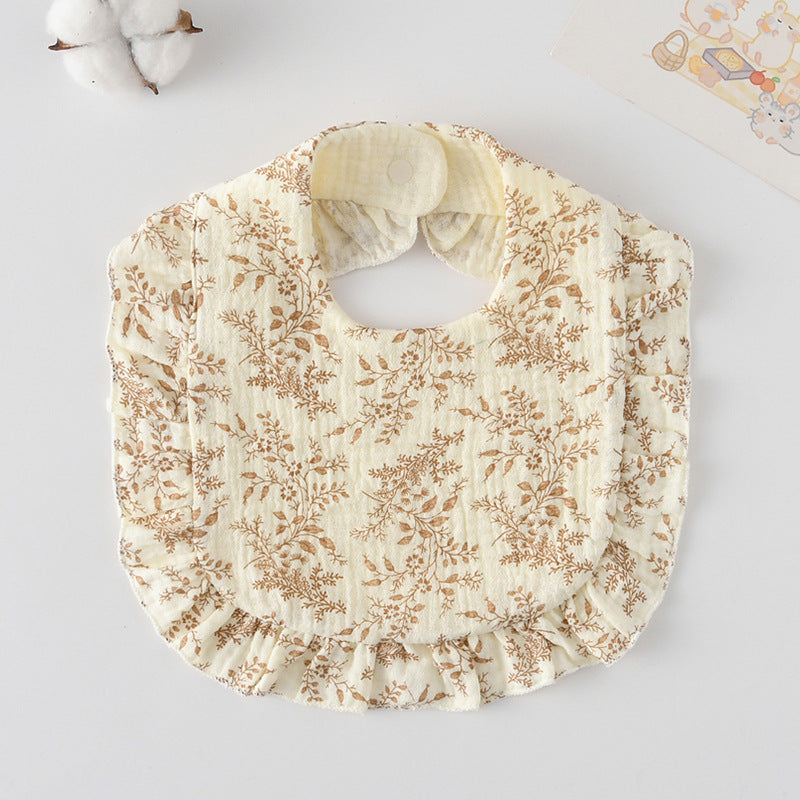 Lace Ruffled  Bib