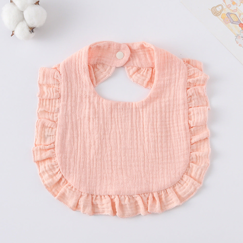 Lace Ruffled  Bib