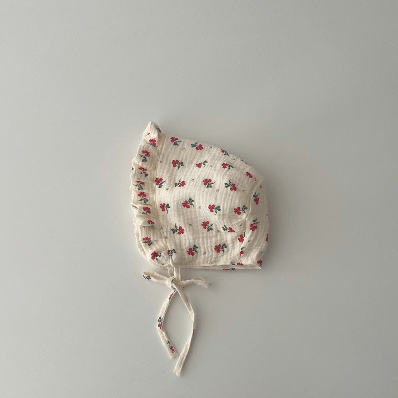 Floral Full Moon Hat